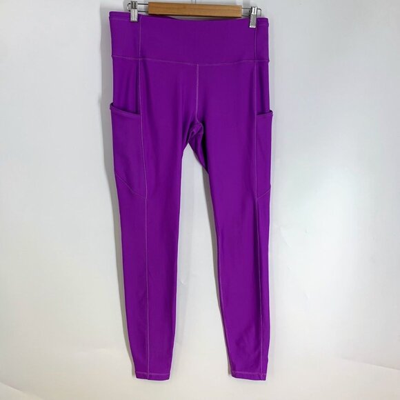 Lululemon Women's Fast Free‎ High Rise Tight 28” Fleece Moonlit Magenta Size 4 - Picture 1 of 13